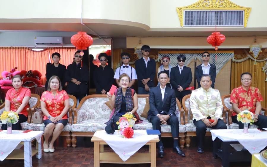 หมวดวิชาภาษาต่างประเทศ สาขาวิชาสามัญสัมพันธ์ วิทยาลัยอาชีวศึกษาขอนแก่น จัดกิจกรรม วันตรุษจีน ประจำปี 2569