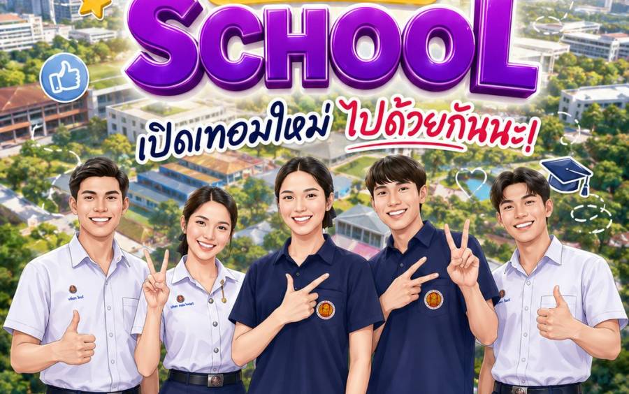 Back to School เปิดเทอมใหม่ หัวใจพร้อมเรียน